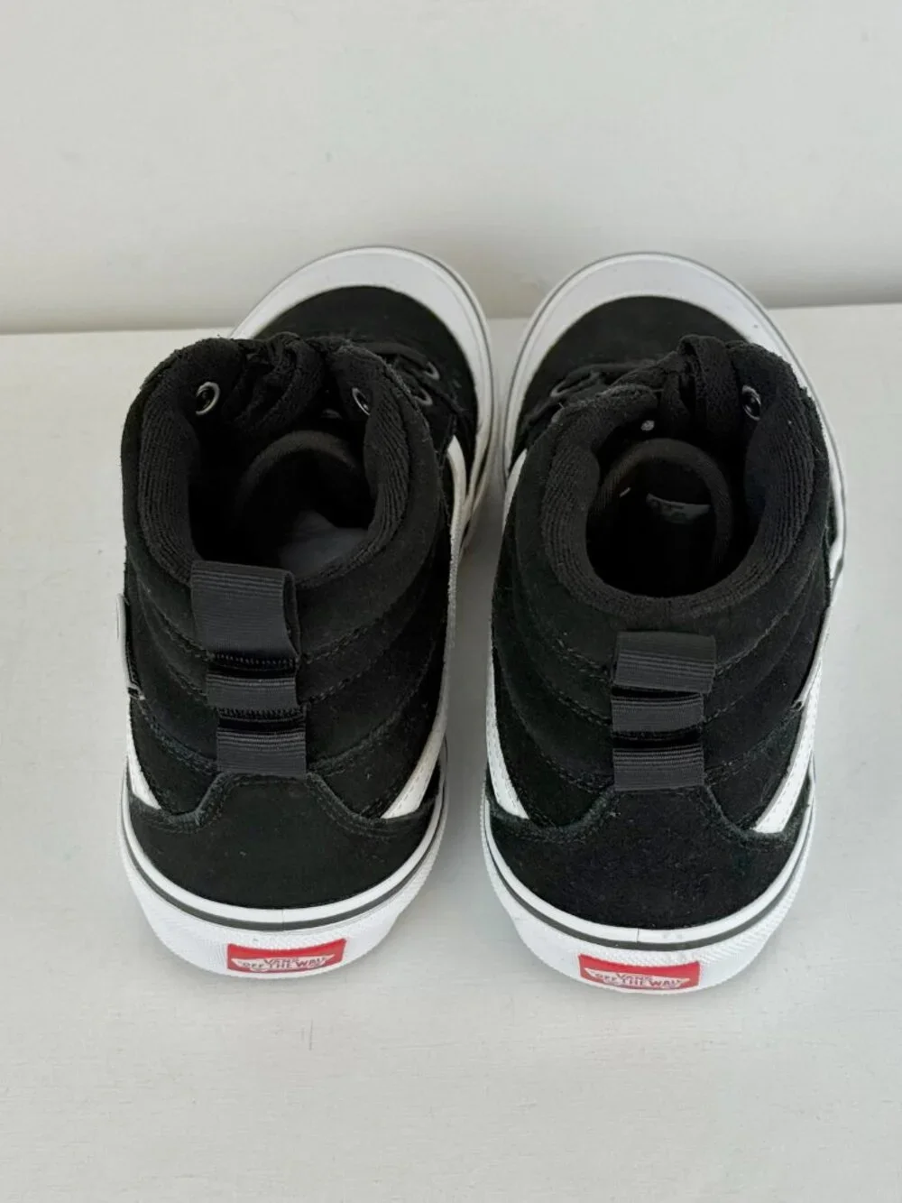 Women's 9.5 - Vans Ashwood Hi Vansguard Suede - Water-Resistant High Top Sneaker